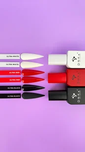 COLOR GEL POLISH "DNKa", 12 ml ULTRA BLACK - Lakiery hybrydowe COLOR GEL POLISH "DNKa", 12 ml ULTRA BLACK - Lakiery hybrydowe - miniaturka - grafika 1