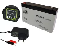 Baterie do zasilaczy awaryjnych UPS - Akumulator Vrla Agm 6V 7,2Ah Ups Zabawka Autko - miniaturka - grafika 1