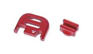 Strike Industries - Płytka oporowa zamka Glock V2 - Czerwony - Osprzęt do wiatrówek - miniaturka - grafika 1