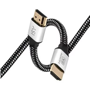 Kabel HDMI ISY IHD-5000 ULTRA HIGH SPEED 8k HDMI 2.1/120Hz 3m - Kable - miniaturka - grafika 1