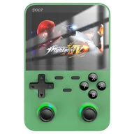 Konsole i gry retro - Ręczna konsola do gier D007 Plus 64GB, ponad 10000 zainstalowanych gier, ekran IPS 3,5 cali - Zielony - miniaturka - grafika 1