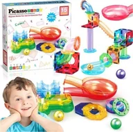 Zabawki konstrukcyjne - Happy Kiddo PTG01 TOR KULKOWY 15pc PICASSO - miniaturka - grafika 1