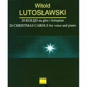 Podręczniki dla szkół zawodowych - Lutosławski 20 kolęd na głos i na fortepian - miniaturka - grafika 1