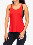 Koszulki i topy damskie - Top damski Under Armour 2-in-1 Knockout Tank SP - red/black/red - miniaturka - grafika 1