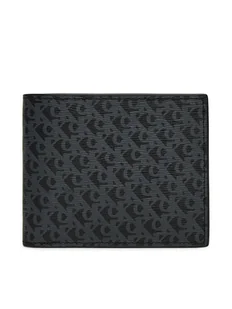 Calvin Klein Jeans Portfel męski Matte Billfold W/Coin LV04G1066G Czarny - Portfele - miniaturka - grafika 1