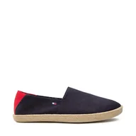Espadryle męskie - Espadryle Tommy Hilfiger Easy Summer Slip On FM0FM00569 Granatowy - miniaturka - grafika 1