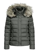 Kurtki damskie - ONLY Kurtka zimowa w kolorze szarym - miniaturka - grafika 1