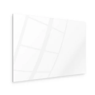 Biały panel lakierowany do przyklejenia bez otworów 50x60 cm. - Panele ścienne i boazeria - miniaturka - grafika 1