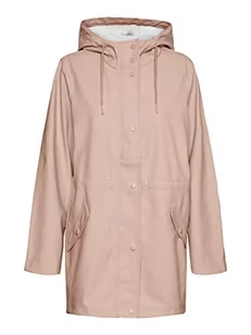 VERO MODA Kurtka damska z wysoką powłoką, Mahogany Rose, L/T - Kurtki damskie - miniaturka - grafika 1