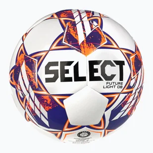 Piłka do piłki nożnej SELECT Future Light DB v23 white/orange rozmiar 3 - Piłka nożna - miniaturka - grafika 1