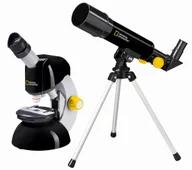 Mały naukowiec - Zestaw National Geographic teleskop AR 50 AZ - mikroskop 40x-640x - miniaturka - grafika 1