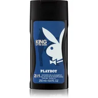 Żele pod prysznic dla mężczyzn - Playboy King Of The Game 250 ml żel pod prysznic - miniaturka - grafika 1
