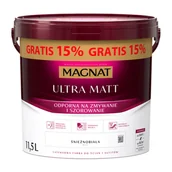 Farby wewnętrzne - Farba MAGNAT Ultra Matt biały 11,5 l - miniaturka - grafika 1
