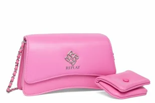 Replay Damska torba na ramię FW3584, 317 Shock Pink, 317 Shock Pink - Torebki damskie - miniaturka - grafika 1