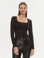 Body - Guess Body Karolina O4RM06 KBZX0 Czarny Slim Fit - miniaturka - grafika 1