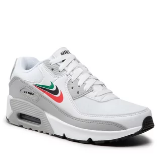 Buty dla chłopców - Buty NIKE - Air Max 90 Gs DV3032 100 White/Malachite/University Red - grafika 1