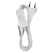 Przewody elektryczne - Conotech przyłączeniowy z wyłącznikiem PVC KF-HK-1 2x0,75 marki EMOS. - miniaturka - grafika 1