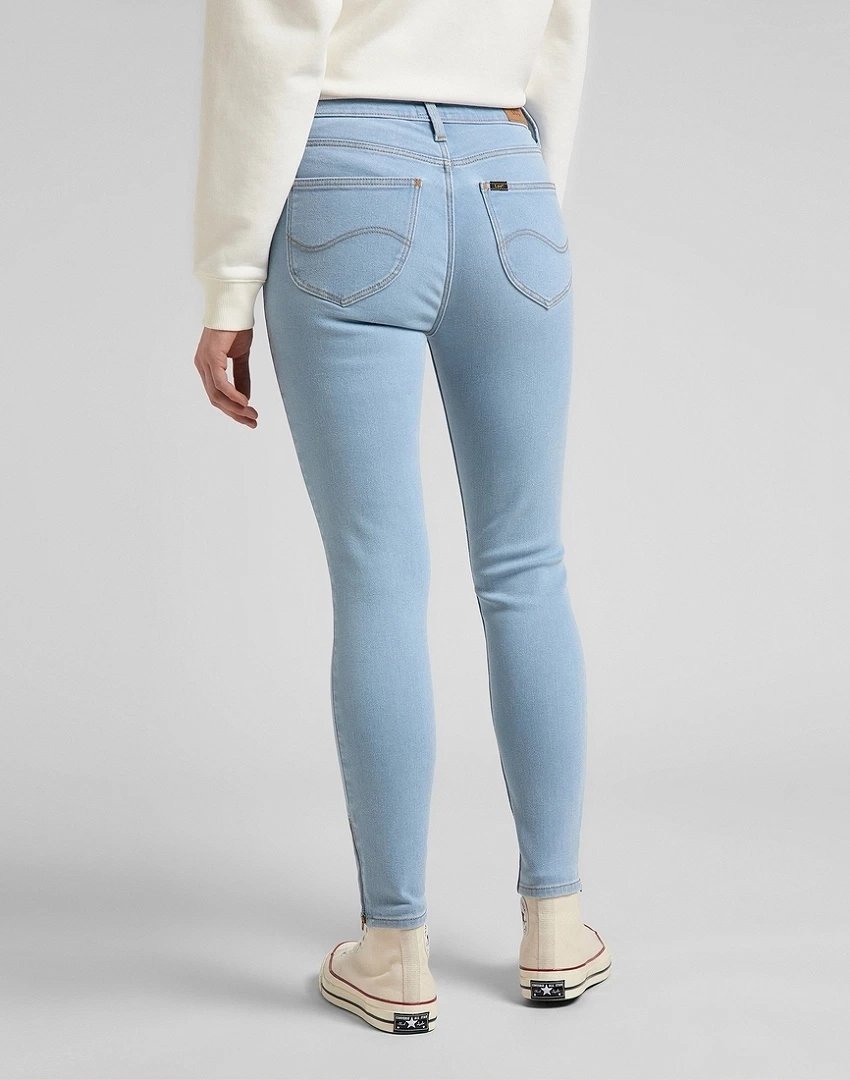 LEE SCARLETT HIGH ZIP LIGHT RUBY L31BTVZB 25/33