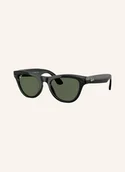 Okulary przeciwsłoneczne - Ray-Ban Inteligentne Okulary rw4014 Meta Skyler schwarz - miniaturka - grafika 1