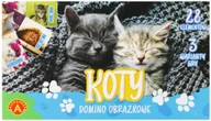Gry planszowe - Domino obrazkowe. Koty Alexander - gra - miniaturka - grafika 1