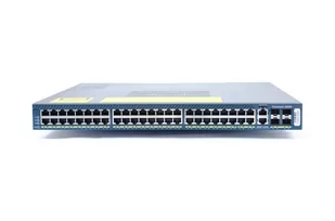 Cisco Catalyst 4948, ES s/w, 48-Port 10/100/1000+4 SFP, 1 AC p/s (WS-C4948-E) - Switche - miniaturka - grafika 1