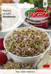 Rzodkiewka, nasiona na kiełki 500g - Torseed - Nasiona i cebule - miniaturka - grafika 1