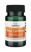 Nutrikosmetyki - Swanson Beta Carotene (Vitamin A) 10.000IU, 100 kapsułek - miniaturka - grafika 1