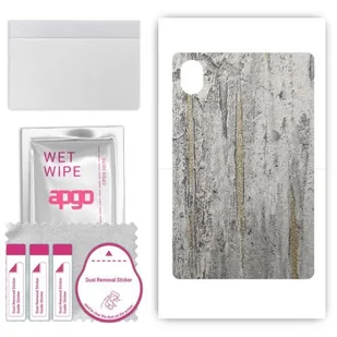 folia naklejka skórka strukturalna na TYŁ do Huawei MatePad 11.5 S - Beton Złote Paski - apgo SKINS - Akcesoria do tabletów i e-booków - miniaturka - grafika 1