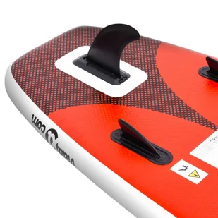 Nadmuchiwana deska SUP z akcesoriami, czerwona, 360x81x10 cm Lumarko! - Deski SUP i akcesoria - miniaturka - grafika 7