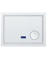 Lustra - Lustro ścienne LED z głośnikiem Bluetooth 60 x 80 cm srebrne THAIX - miniaturka - grafika 1