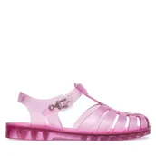 Buty dla dziewczynek - Sandały Melissa Possession Ad 32408 Różowy - miniaturka - grafika 1