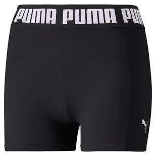 Spodenki fitness damskie PUMA Train Puma Strong 3" Tight - Spodnie sportowe damskie - miniaturka - grafika 1