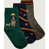 Skarpetki dla dzieci - POLO RALPH LAUREN Skarpety 3-pack - miniaturka - grafika 1