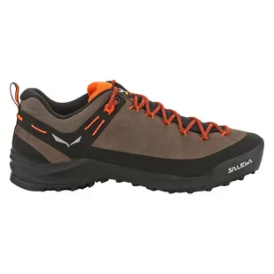 Salewa Wildfire Leather Shoes Men, beżowy/czarny UK 10,5 | EU 45 2022 Buty podejściowe 00-0000061395-7953-10,5 - Buty sportowe męskie - miniaturka - grafika 1