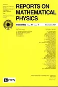Czasopisma - Reports On Mathematical Physics 86/3 - Polska - miniaturka - grafika 1