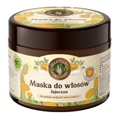 Maski do włosów - Receptury Zielarki Maska do włosów suchych i zniszczonych Jajeczna, 300ml - miniaturka - grafika 1