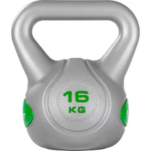 Kettlebell TwójPasaż.pl TwójPasaż.pl, Ketla kula hantla, 16 kg, szary - Hantle i ciężarki - miniaturka - grafika 1