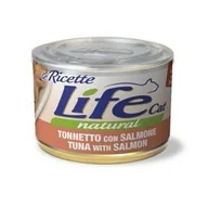 Mokra karma dla kotów - Life Pet Care Tuńczyk Łosoś Karma dla kota Puszka 150G - miniaturka - grafika 1