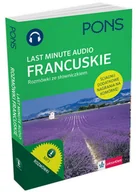 Książki do nauki języka francuskiego - Pons Last Minute audio Rozmówki ze słowniczkiem francuskie - LektorKlett - miniaturka - grafika 1
