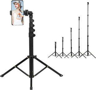 INF Stojak mobilny / statyw do aparatu selfie stick statyw (45-160 cm) - Selfie stick - miniaturka - grafika 1