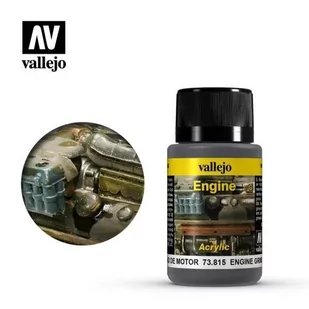 Vallejo Engine Effects - Engine Grime / 40ml 73815 - Akcesoria i części modelarskie - miniaturka - grafika 1