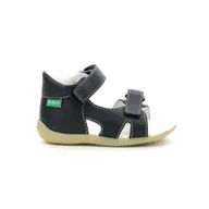 Buty dla dziewczynek - Sandały dziecięce Kickers BINSIA-2 MARINE FONCE - miniaturka - grafika 1