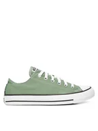 Trampki damskie - Converse Trampki Chuck Taylor All Star Mini Flowers A14982C Zielony - miniaturka - grafika 1