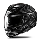 Kaski motocyklowe - Kask Integralny HJC F71 Carbon Czarny/SzaryM - miniaturka - grafika 1