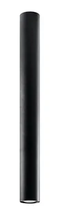 Czarny loftowy metalowy plafon tuba S246 H1-K22 - Lampy sufitowe - miniaturka - grafika 1