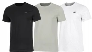 4F ZESTAW 3szt. 3-PAK MÄSKA KOSZULKA T-SHIRT 100% BAWEĹNA / rozm XL - Koszulki męskie 4F ZESTAW 3szt. 3-PAK MÄSKA KOSZULKA T-SHIRT 100% BAWEĹNA / rozm XL - Koszulki męskie - miniaturka - grafika 1