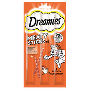 Przysmaki dla kotów - DREAMIES 30g – karma uzupełniająca dla dorosłych kotów, z pysznym kurczakiem - miniaturka - grafika 1