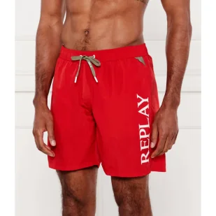 Replay Szorty kąpielowe Regular Fit - Kąpielówki męskie - miniaturka - grafika 1