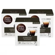 Kawa w kapsułkach i saszetkach - Nescafe Dolce Gusto Espresso Intenso Kawa w kapsułkach Zestaw 48 x 7 g - miniaturka - grafika 1