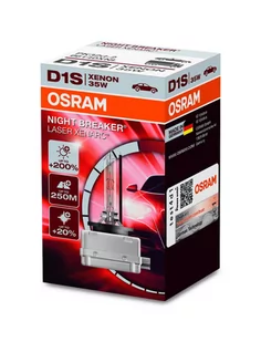 Osram D1S Xenarc Night Breaker Laser + 200% Box 66140XNL - Żarówki samochodowe - miniaturka - grafika 1